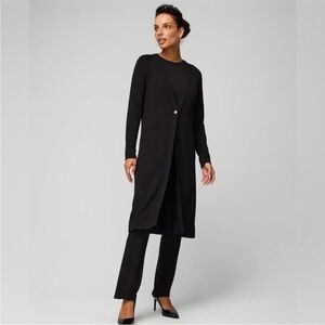 white house black market the passporter cover up cardigan SO SOFT!!!! Medium NWT